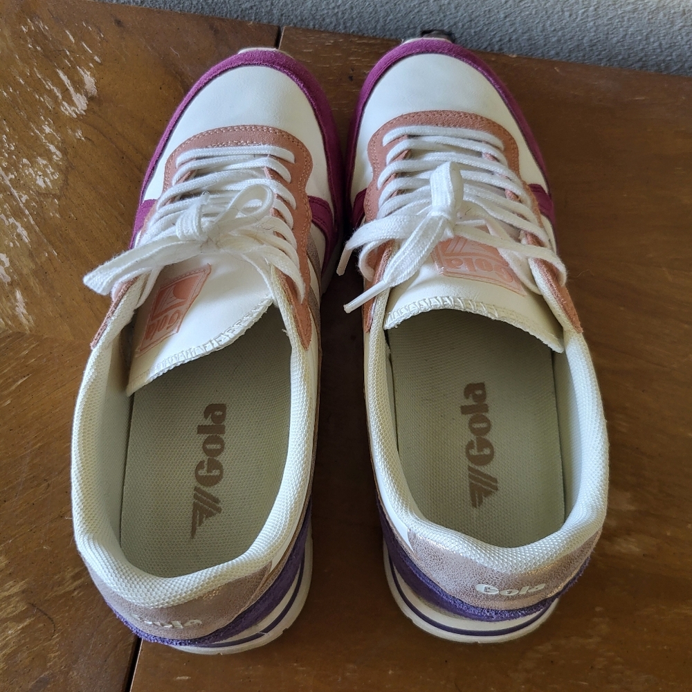 Gola Free People Daytona Quadrant Sneakers sz 8.5 - Picture 6 of 9